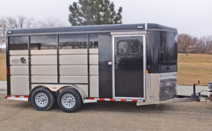 maverick high side horse trailer