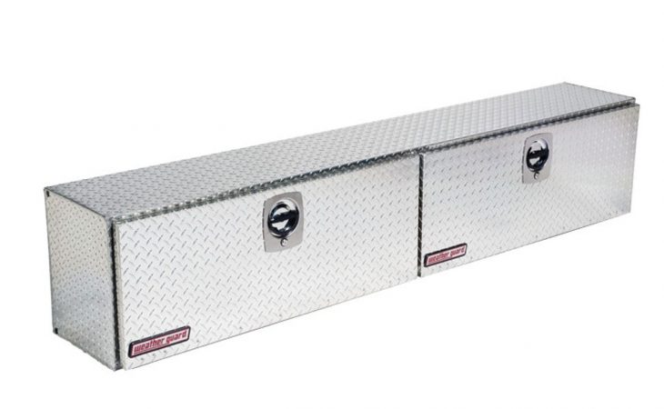 weather guard hi side aluminum truck toolbox 390-0-02 pi in stainless steel