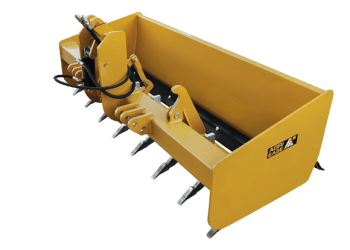 Tractor Box Scraper With Hydralic Rippers