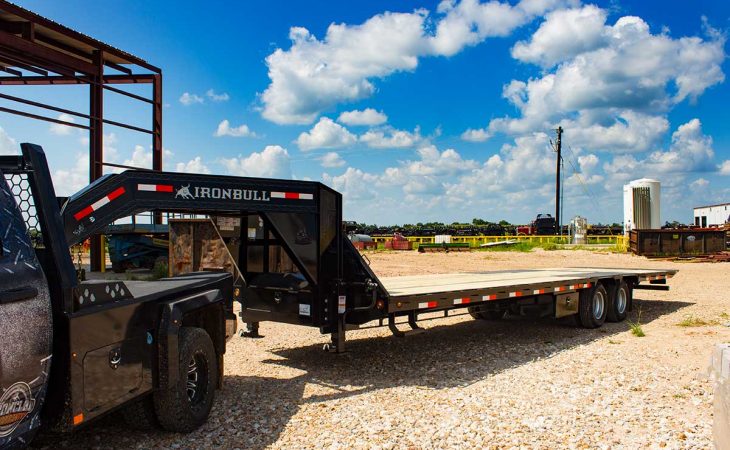 iron bull low-pro hydraulic dove tail equipment truck trailer FHG01