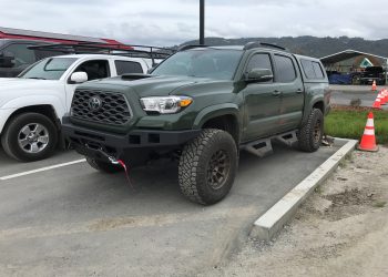 toyota truck parked outside campway's truck accessory world