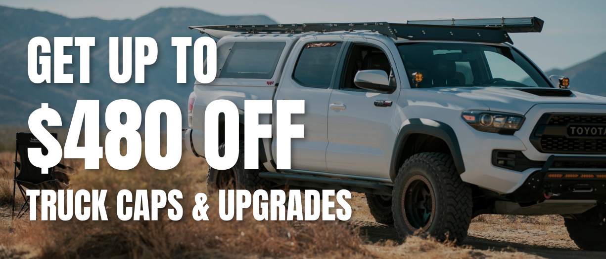 Campways Truck Accessory World May 2024 Special Offer: Save Up to $480 on Truck Caps and Upgrades