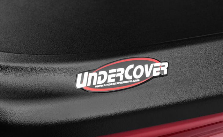 undercover se closed truck cover closeup of undercover logo