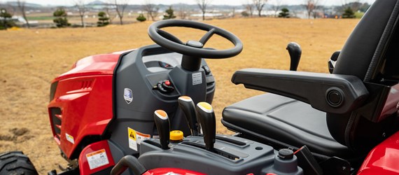 the TYM T25 Tractor features a comfortable operator cabin