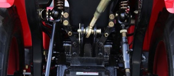 closeup of the 3-point read linkage